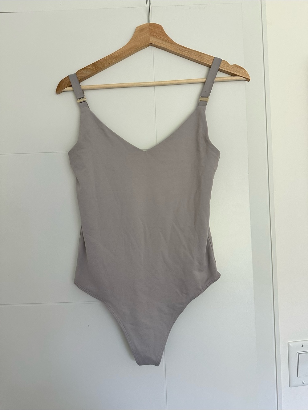 Aritzia Babaton Taupe Body Suit